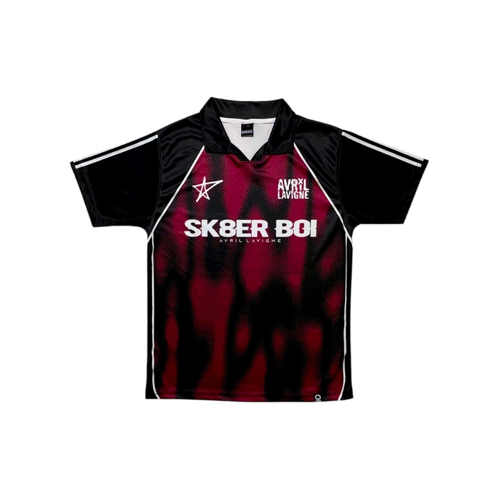 ONIKU Oficial/JERSEY STREETWEAR BLOCKECORE JERSEYCASUAL REGULAR RETRO VINTAGE Unissex BAND AVRIL LAVIGNE