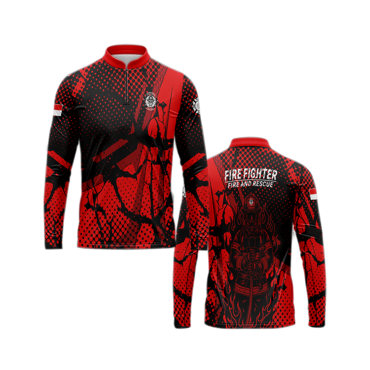 Camiseta Bombeiro , Melhor Camisa De Sublimação , Arte 2
