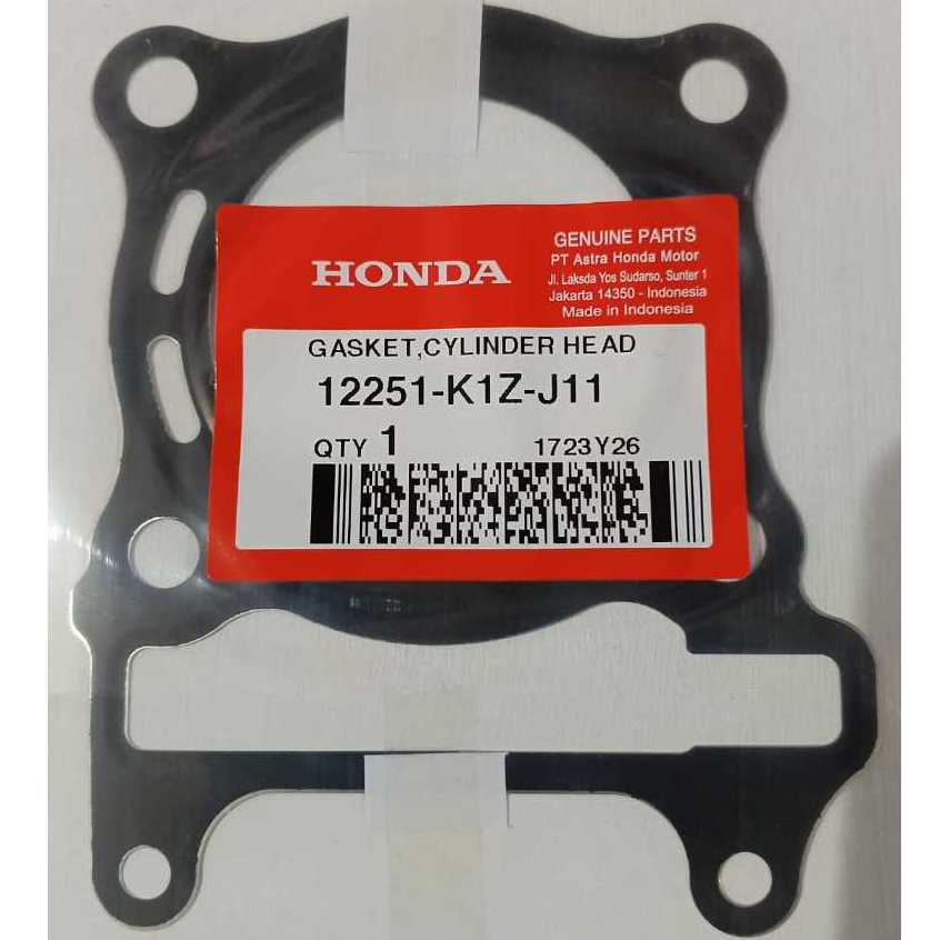 Junta Da Cabeça Do Cilindro Honda Pcx 160 Stylo 160 Adv 160 Vario 160 12251 K1Z J11