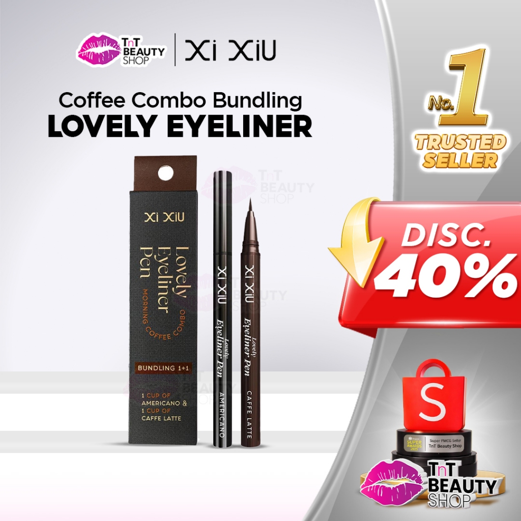 Xi Xiu Linda Caneta Delineadora Café Manhã Combo Pacote 1 + 1 Americano E Caffe Latte | Loja De Beleza TnT