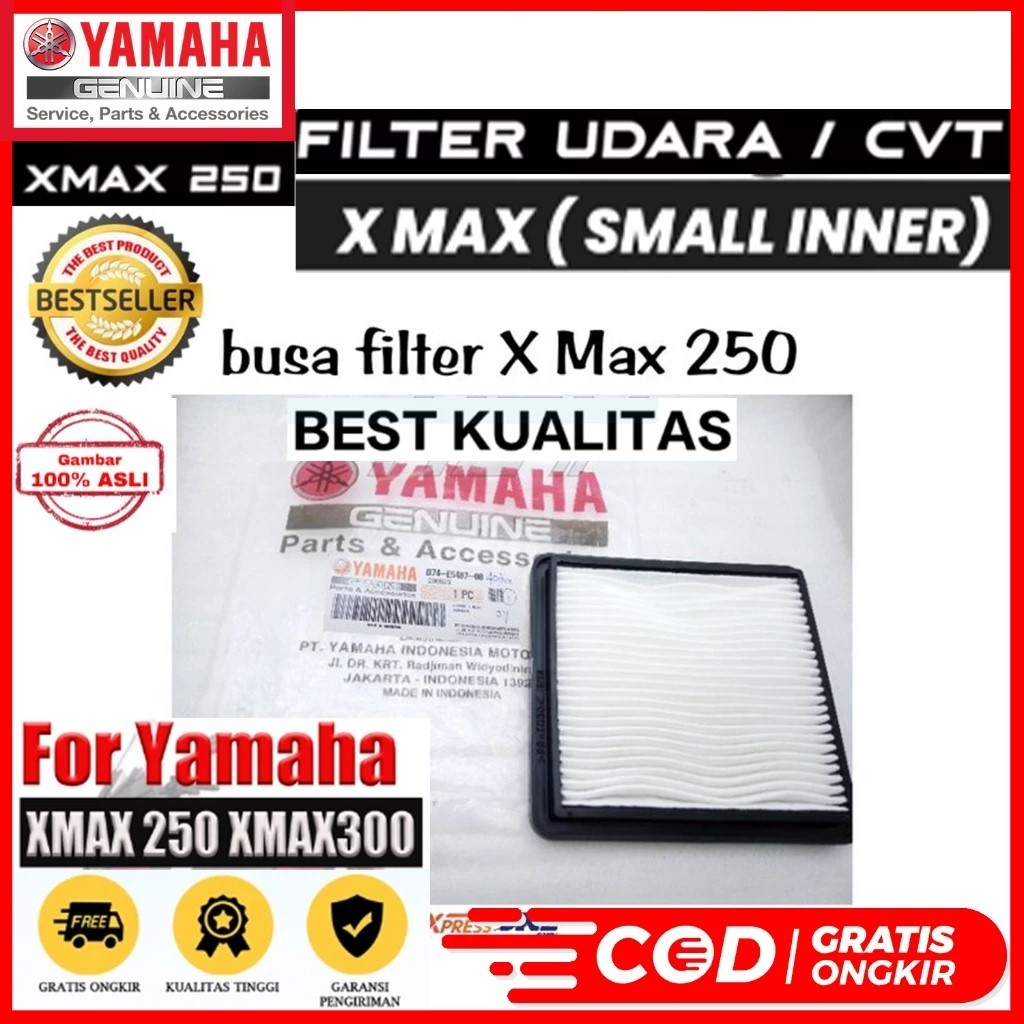 Filtro De Ar CVT Espuma XMAX X MAX 250 300 B74-E5407-00