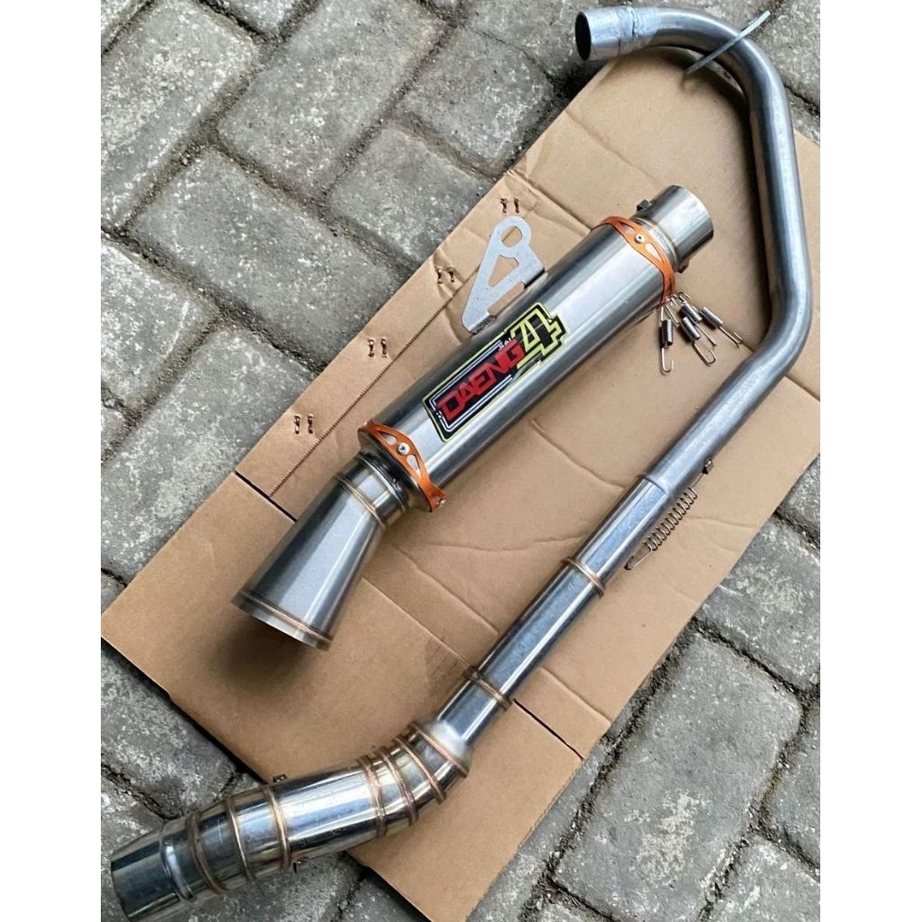 escape 1 Conjunto De Tubo Para Titan160 Vetilador160 R15 V2 Antgo R15 v3/v4 novo Cg 100/115/150 Fator125 Faca fz15 De Es