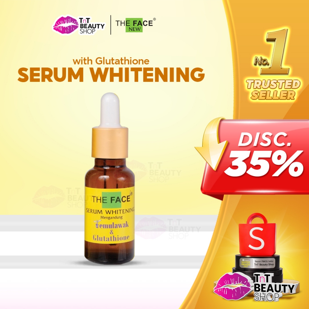 THE FACE Temulawak Sérum Clareador Com Glutationa 20ml | Loja De Beleza TnT