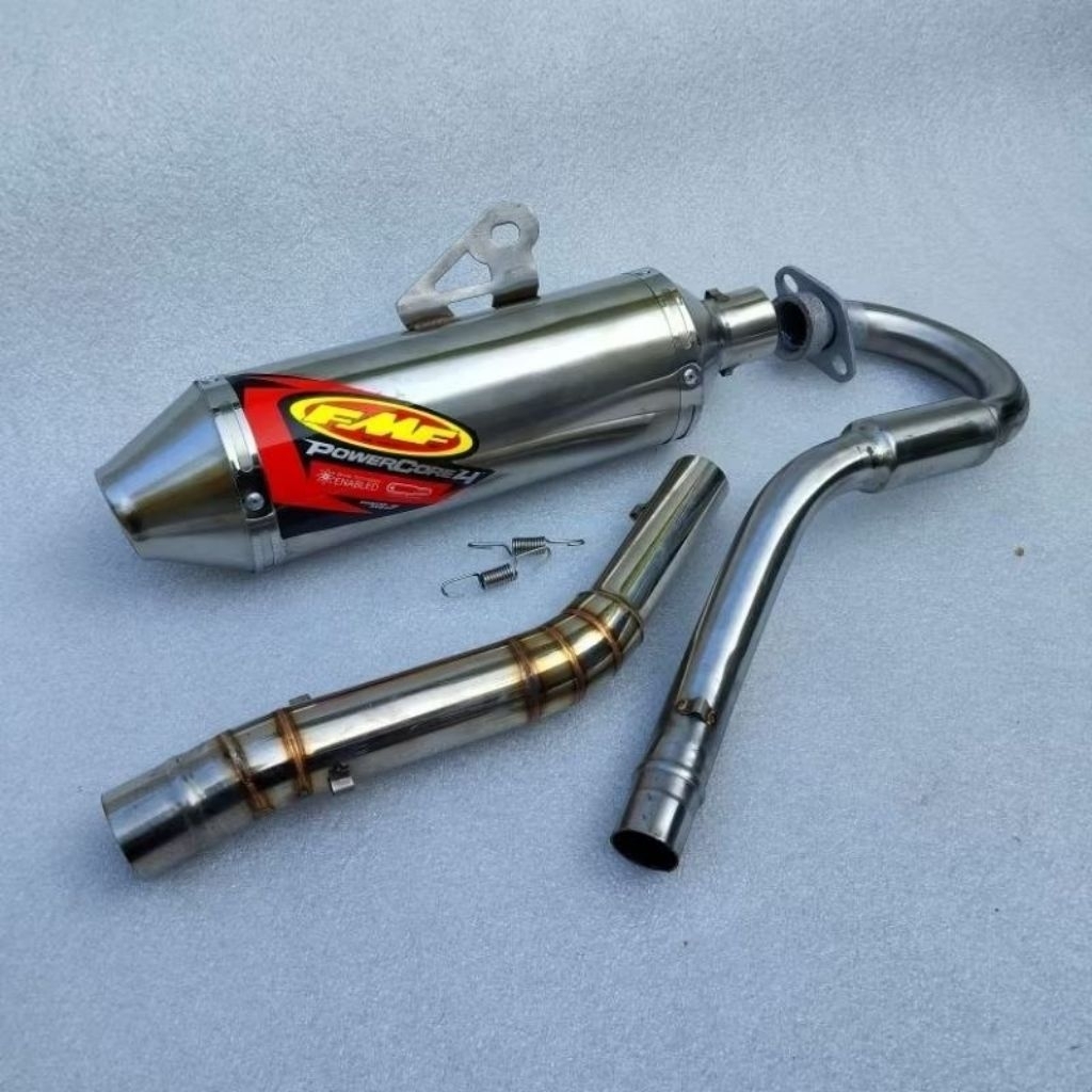 Escape Racing Fmf powercore 1 Conjunto Para Crf150 Crf230 Klx150 xtz125 Msx Xr150 Xr200 Ksr110 Nxr150 Bross nxr160 XL200
