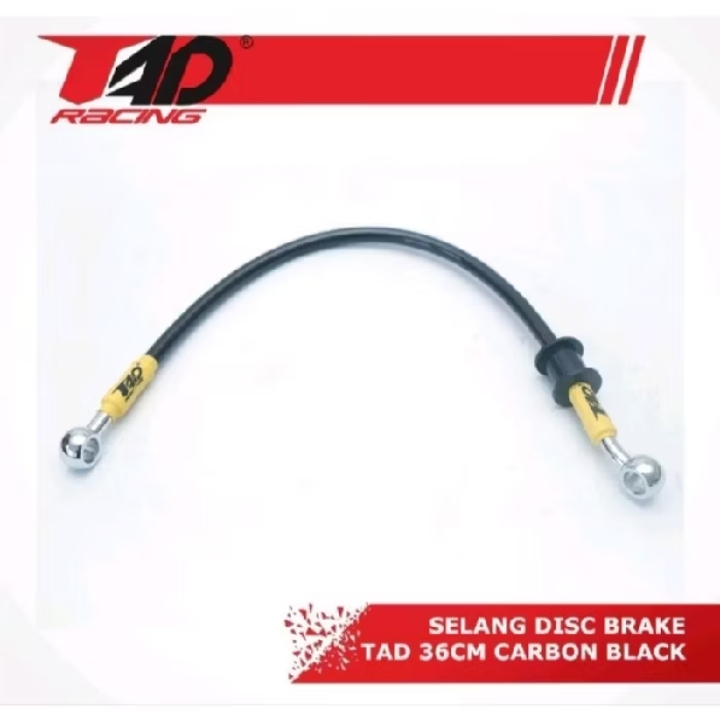 Mangueira De Freio TAD RACING 36CM , 76CM , 90CM Carbono Preto Pode Ser Usada Para Todas As Motocicletas