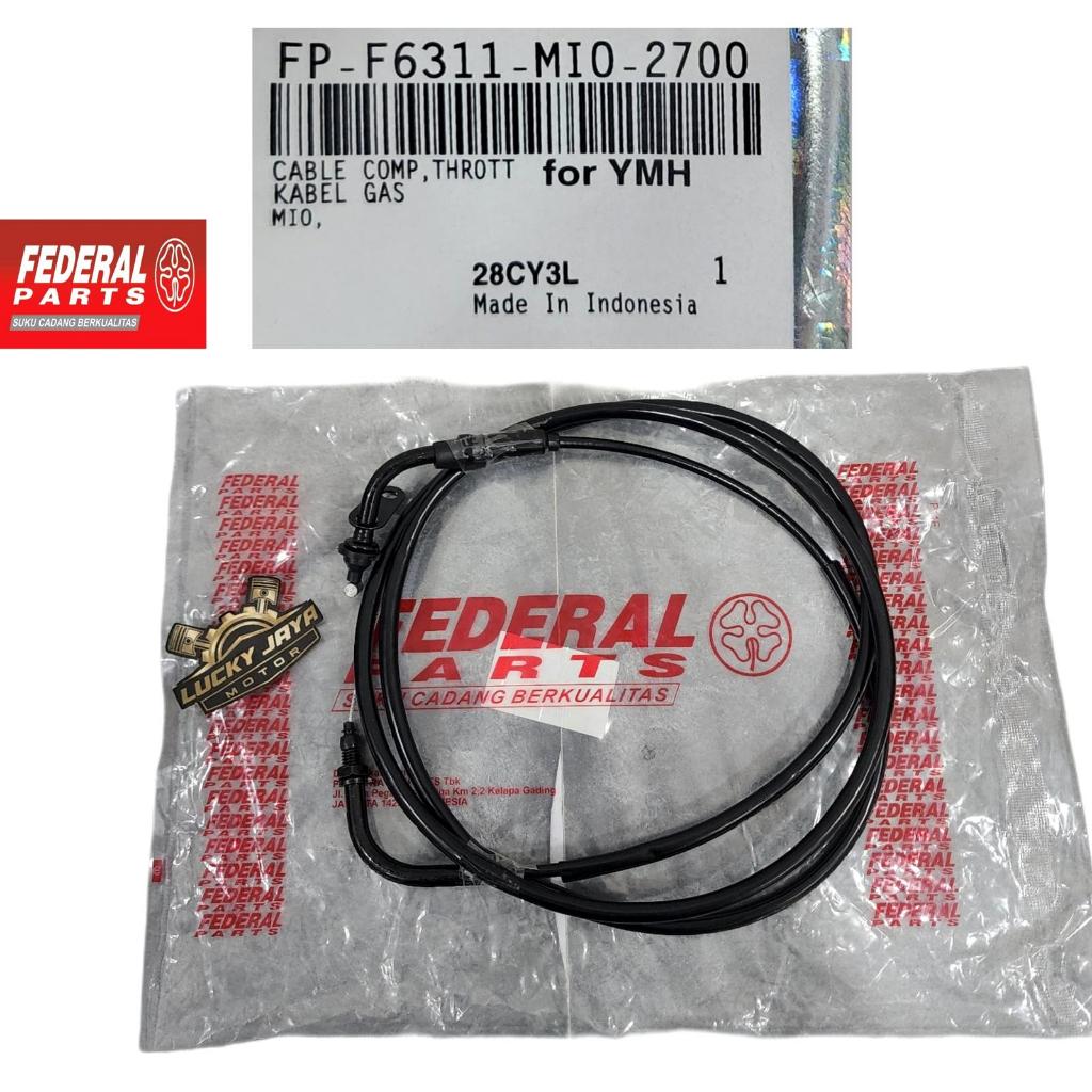 Cabo Do Acelerador Mio Sporty Smile Soul Fino Carburador Federal FP-F6311-2700