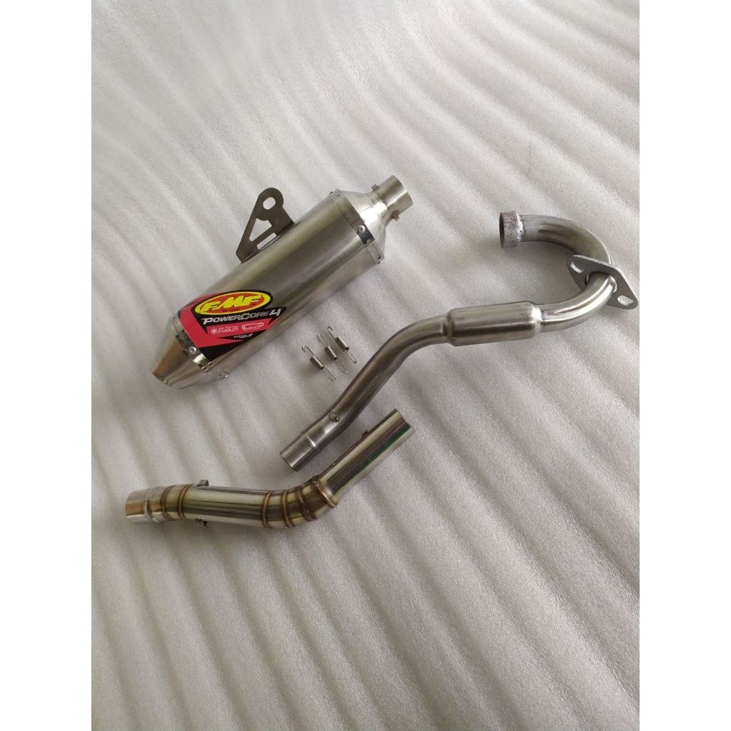 Escape Fmf powercore 1 Conjunto Para XL200 Crf 125 Crf230 Klx50 Xr150 Xr200 Msx Xtz125 D Restaurador150 Bross nxr Tubo D