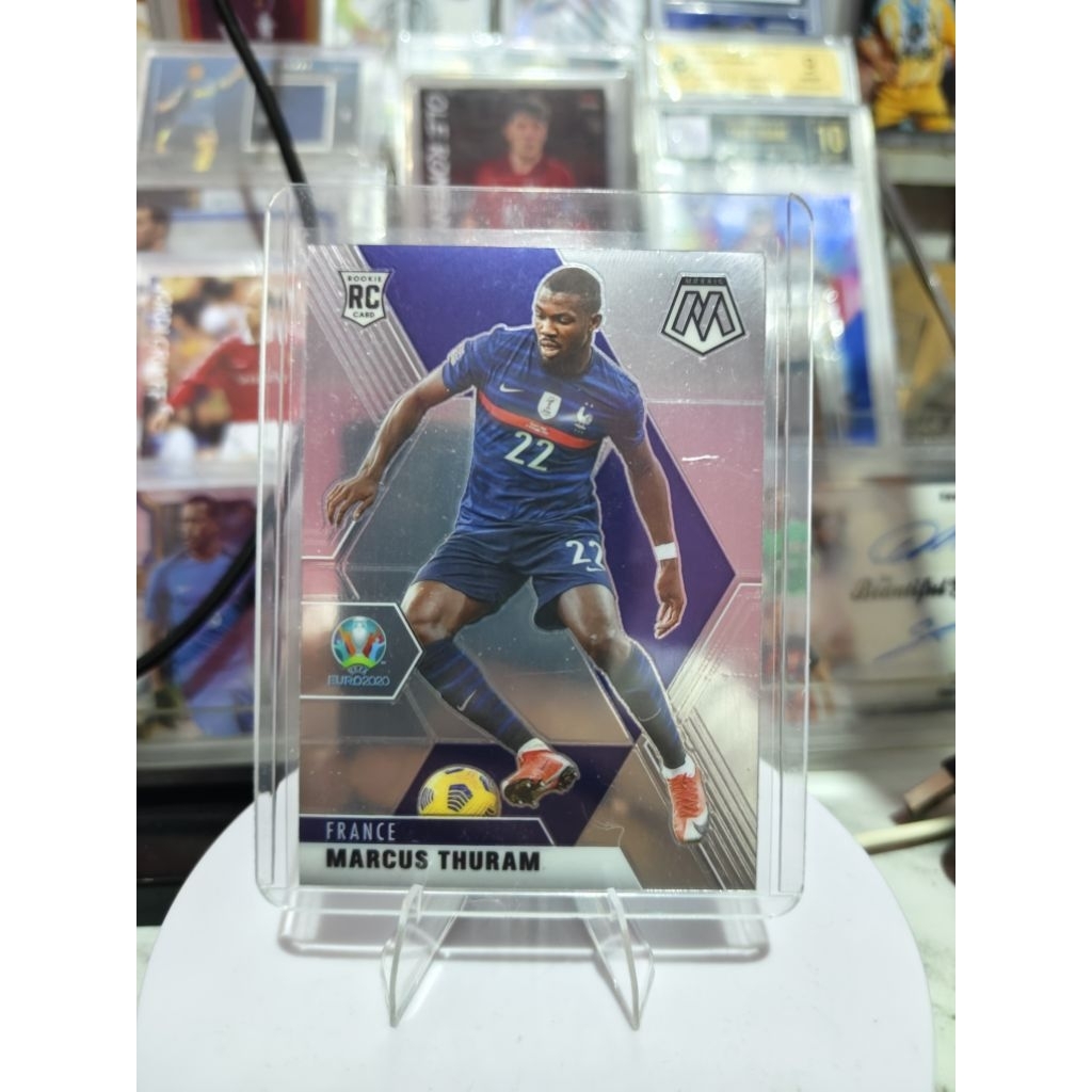 Cartão Fotográfico Original Panini Mosaic França Marcus Thuram