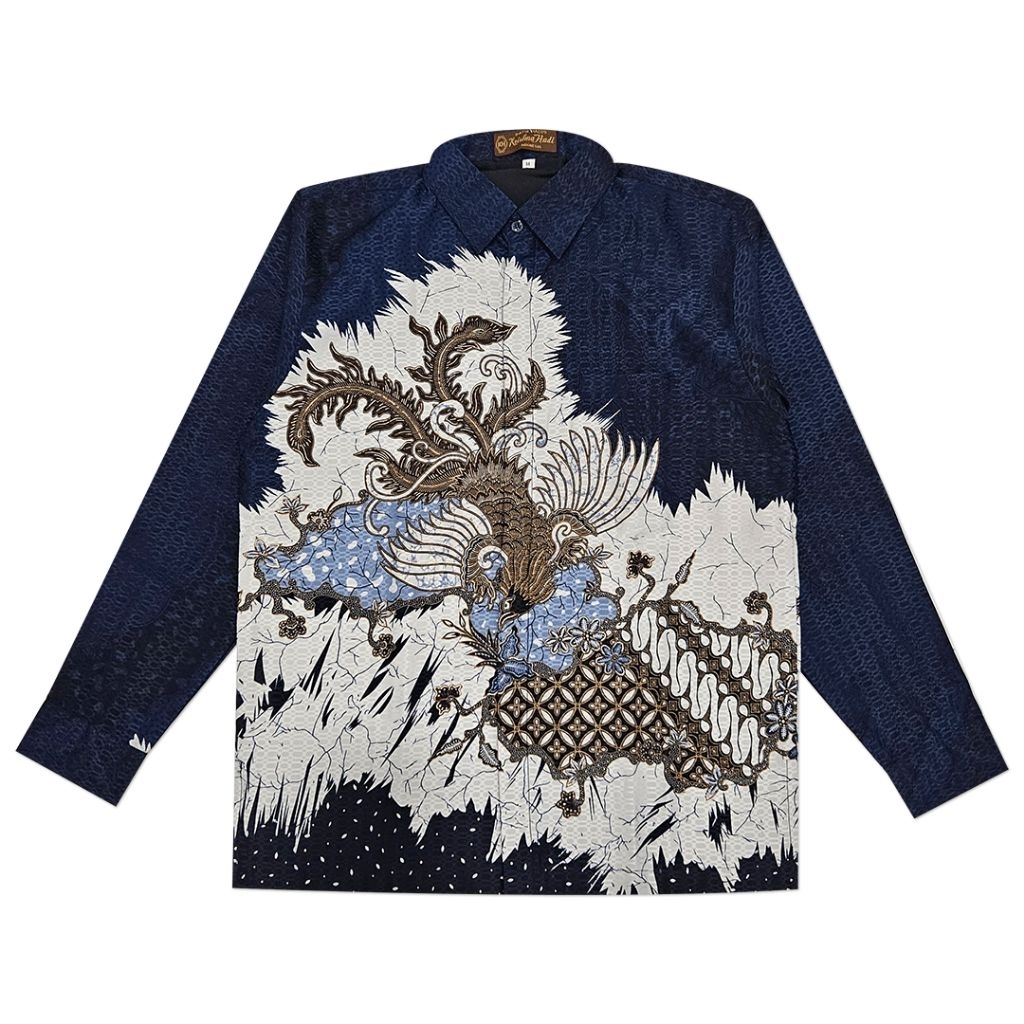 Camisa Batik Masculina De Manga Comprida KEMEJA DA149 material Do Bobby Tamanho M jumbo bigsize 3L 5L 6L