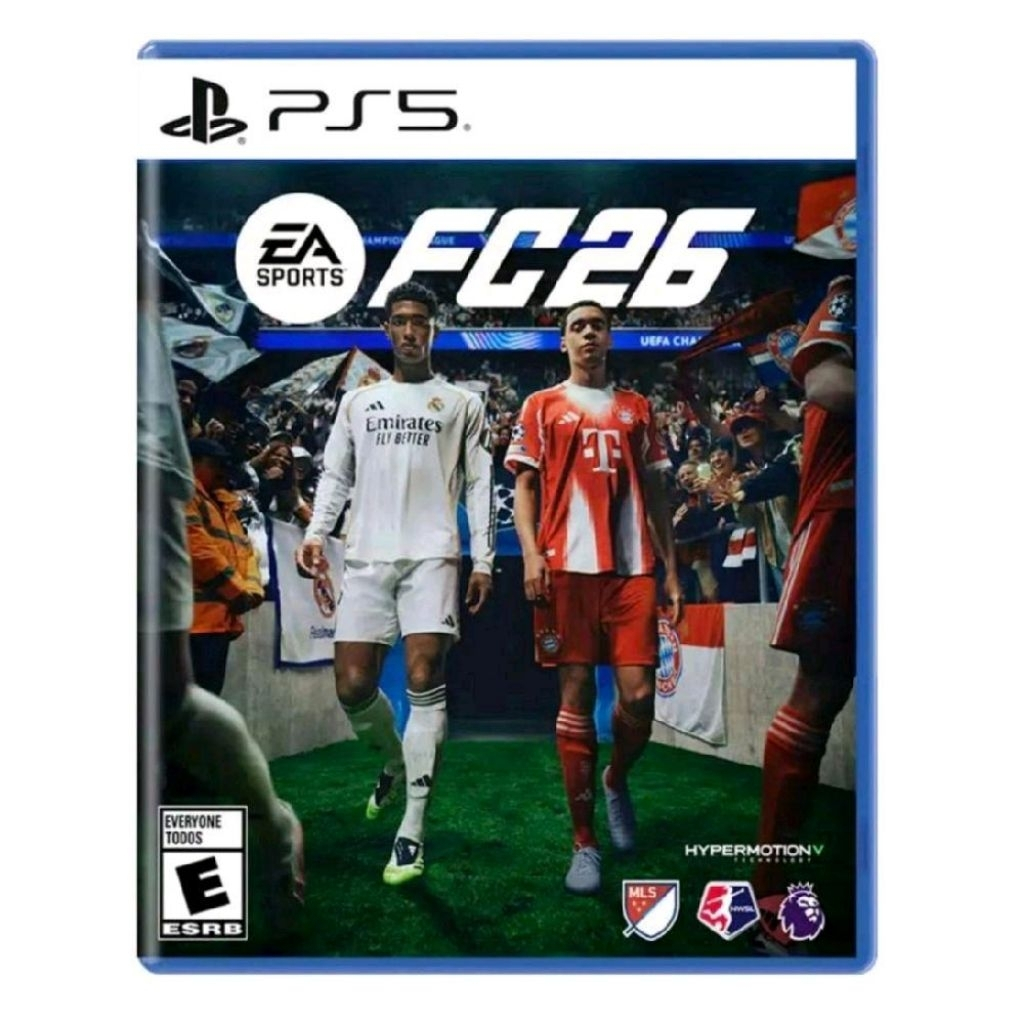 PS5 EA Sports FC26 Cassete Física Região 3 Ásia Inglês Indonésia Novo Selo