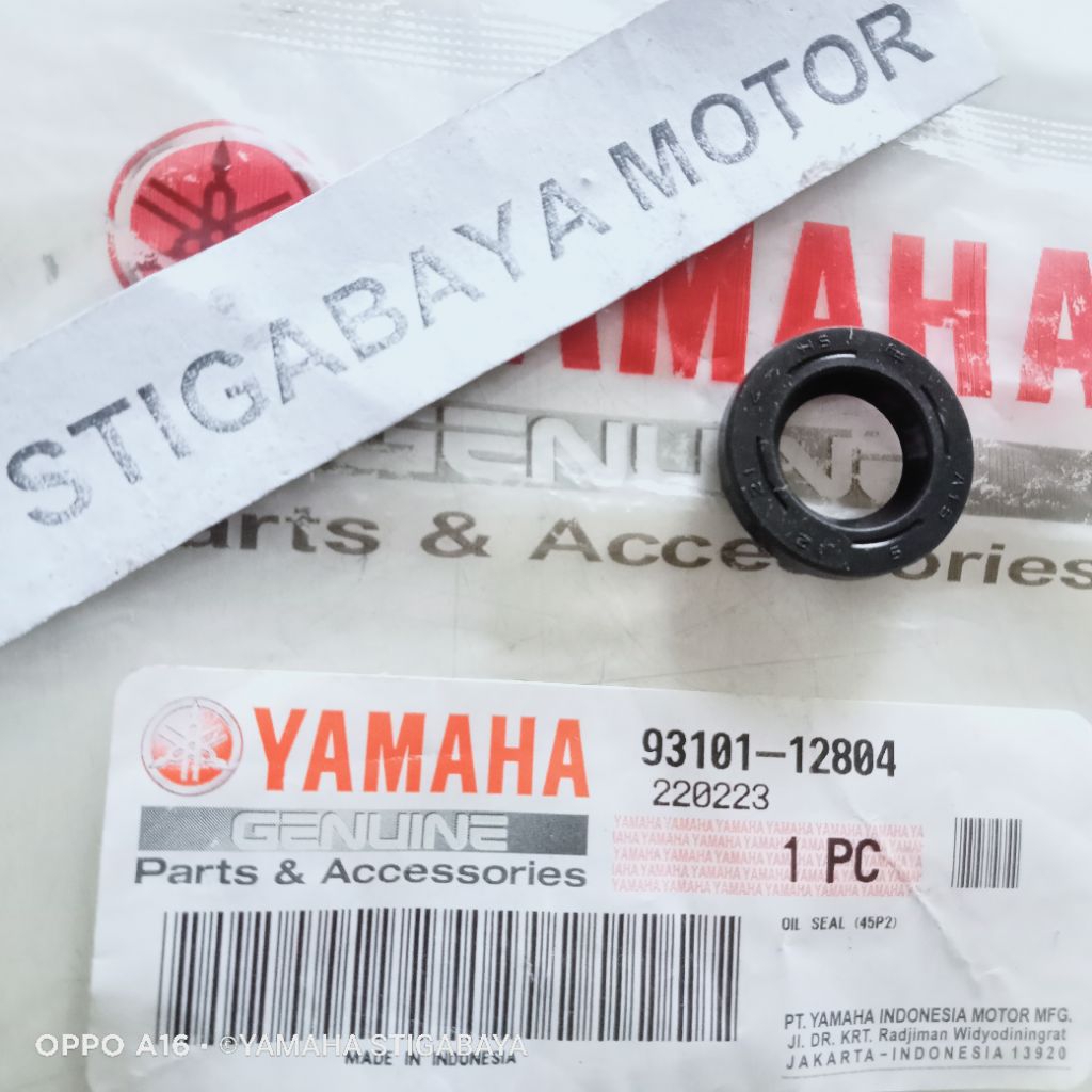 Vedação De Engrenagem Byson , original Do Eixo Yamaha
