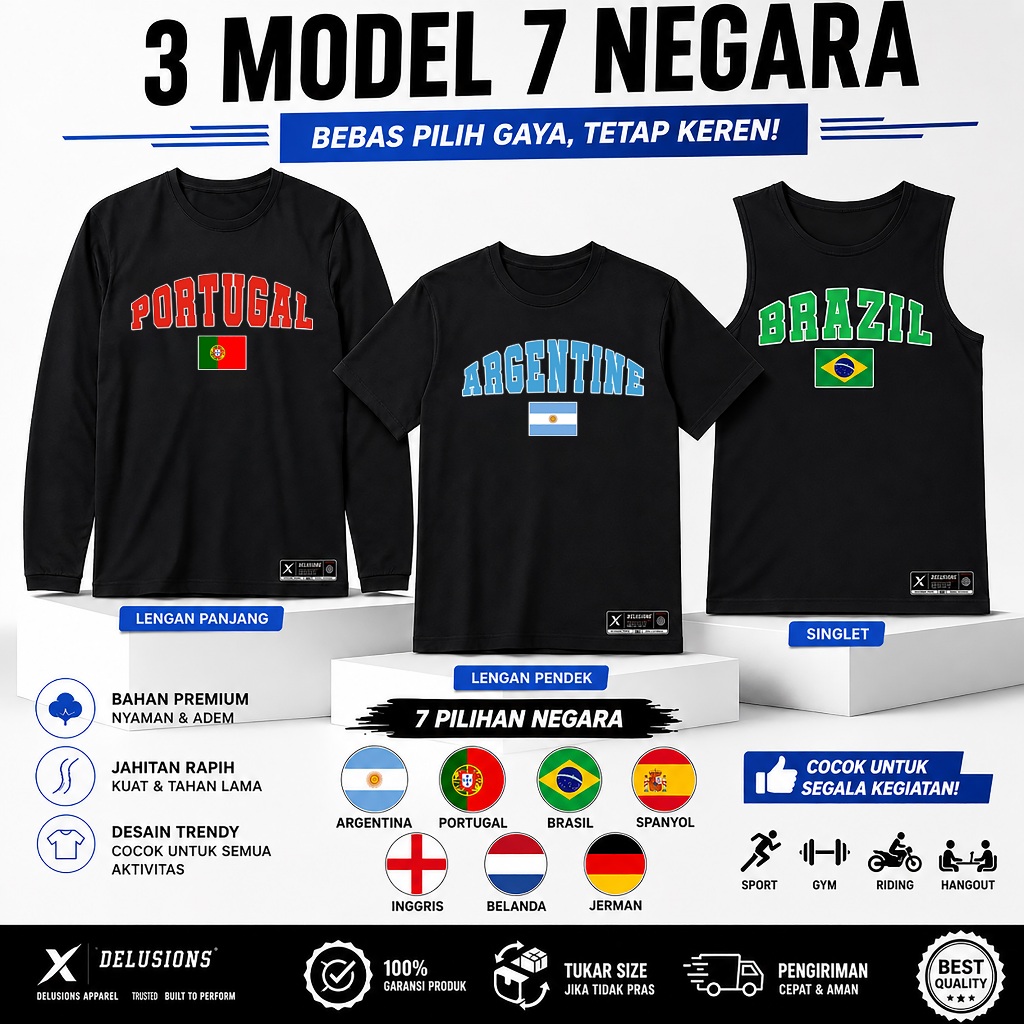 Copa Do Mundo 2026 Preto Casual Unissex Camiseta Argentina Brasil Portugal Inglaterra Alemanha Holanda Espanha Camisa De