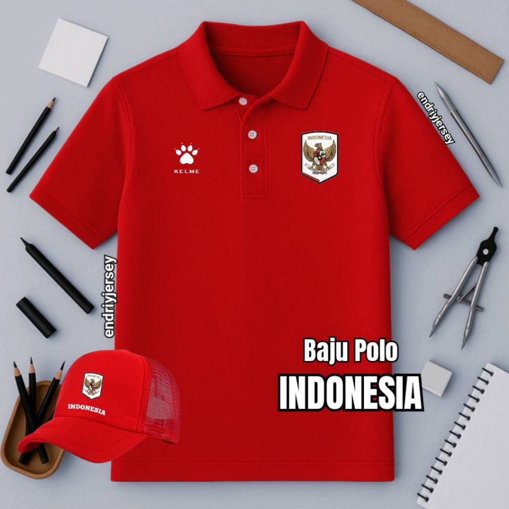 Últimas Camisas Pólo Indonésios , Da Seleção Nacional