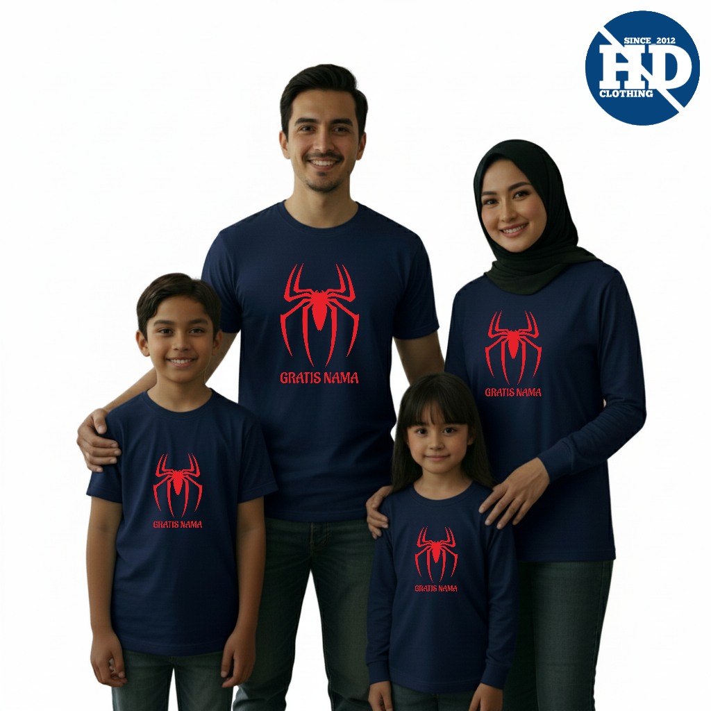 Camiseta De Manga Comprida Para Casal De Super-Heróis , Nome Grátis , Motivo Do Homem-Aranha , top Masculino