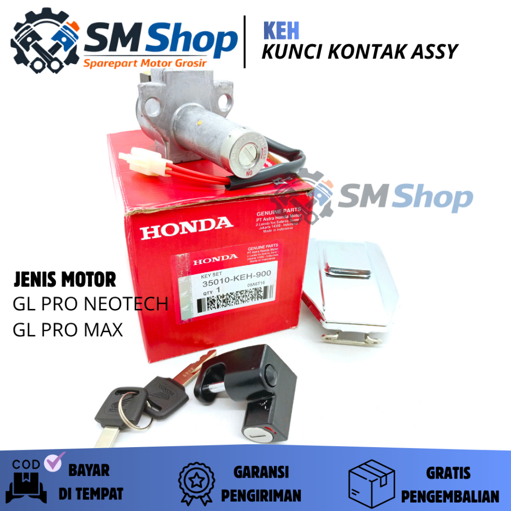 Conjunto De Chave De Contato KEH GL PRO NEOTECH , MAX/Chaves/Qualidade FIT E Durável/35010 /