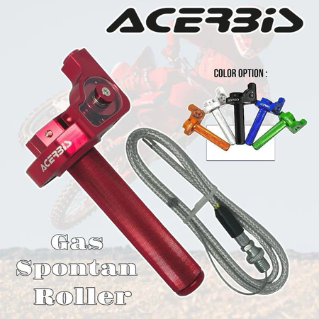 Cabo Spontan Gás 1 ACERBIS V1 Rolo Completo CNC Universal YYC18