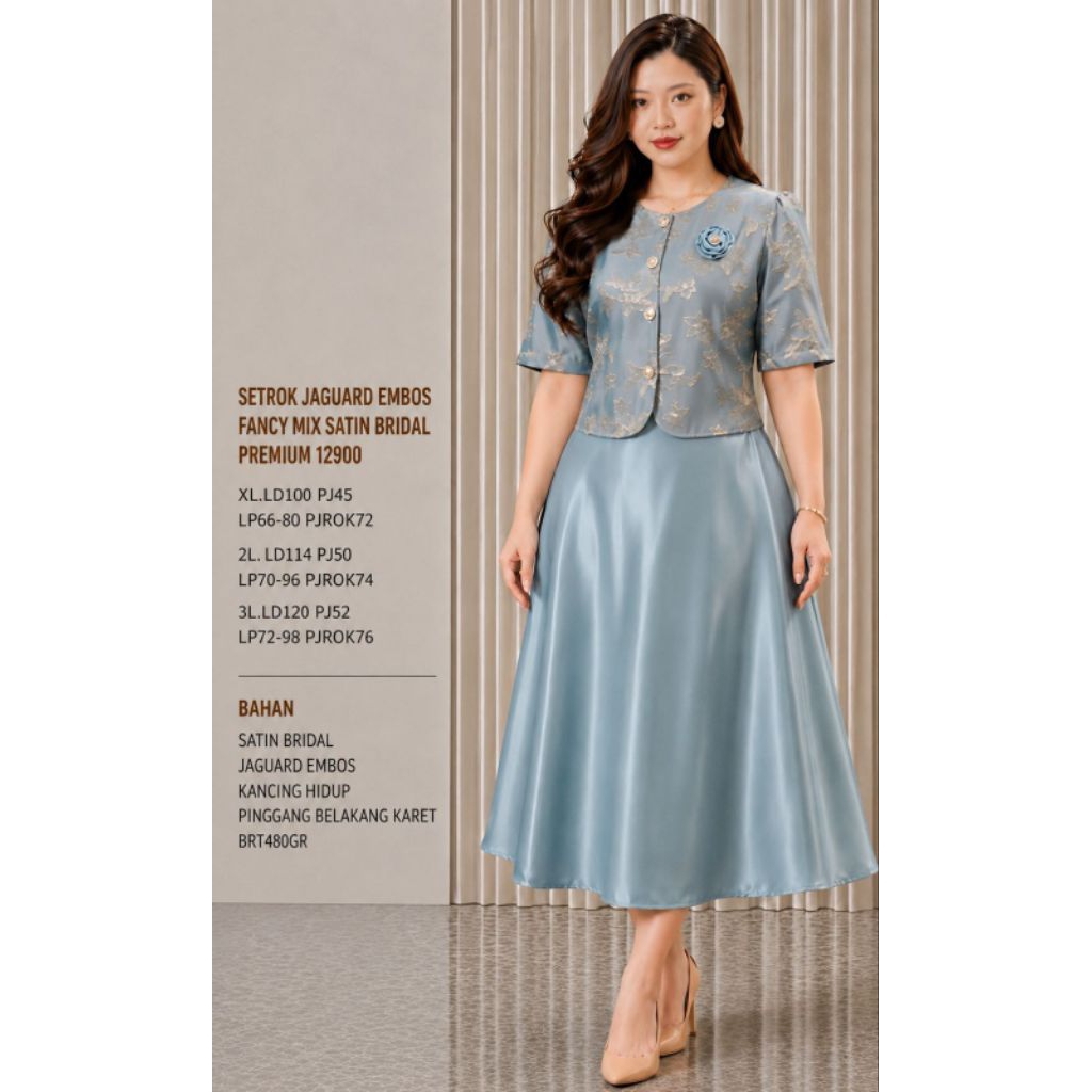 KATUN KD12900 Conjunto De Saia De Algodão JAGUARD De Luxo Importado Cetim REAL PICT
