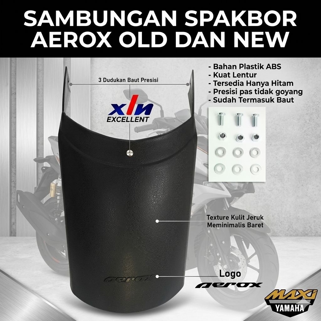 fender Conexão Do Pára-Lama Dianteiro Para yamaha aerox 155 E Conectado