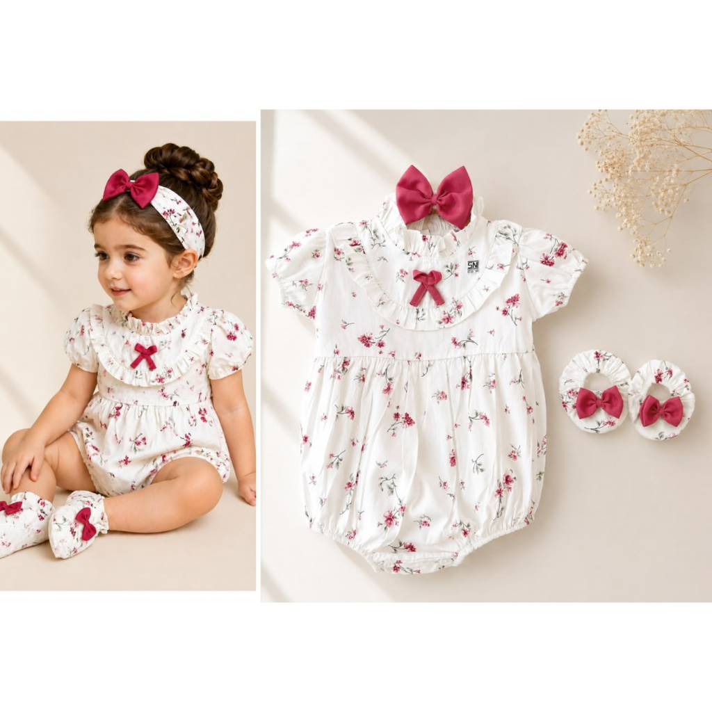 jumper Roupas Flor bandana Sapatos Ir Bonito Moda Bebê Menina Micha Alegre misaki Vey luna Amor Veludo madeline