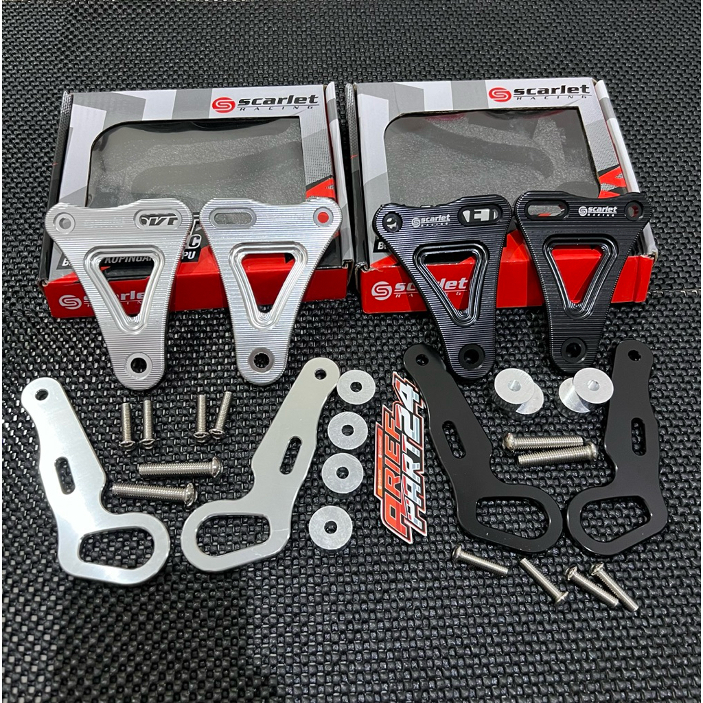 Suporte Para Farol NINJA SS CNC Scarlet Já ANODIS