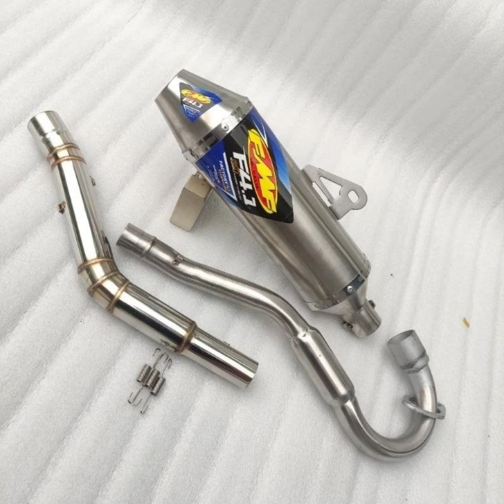 Escape FMF F4 racing 1 Conjunto Para XL200 Crf150 crf230 Klx150 dtracker Ksr110 Xr150 Xr200 Nxr150 Bross Nxr160 Razer150