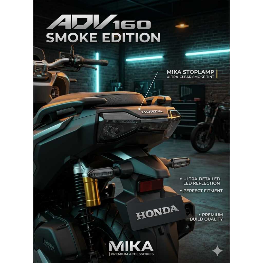 Luz Traseira mica Honda ADV 160 150 Mika Stop 150 160 Nemo