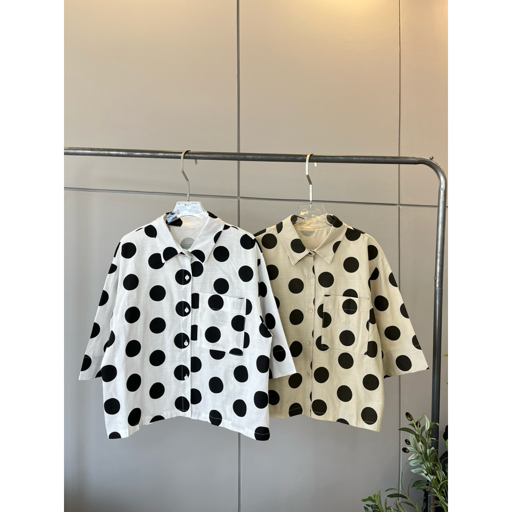 Camisa PXB/POLKA CROP