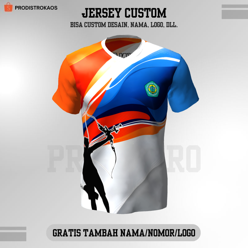 Camiseta Com Estampa Completa De Tiro Arco E Flecha Pode Ser Personalizada-68