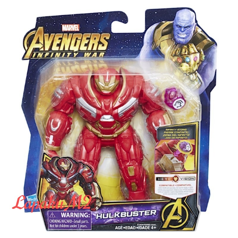Figura De Ação Vingadores E Jogo Hulkbuster hasbro