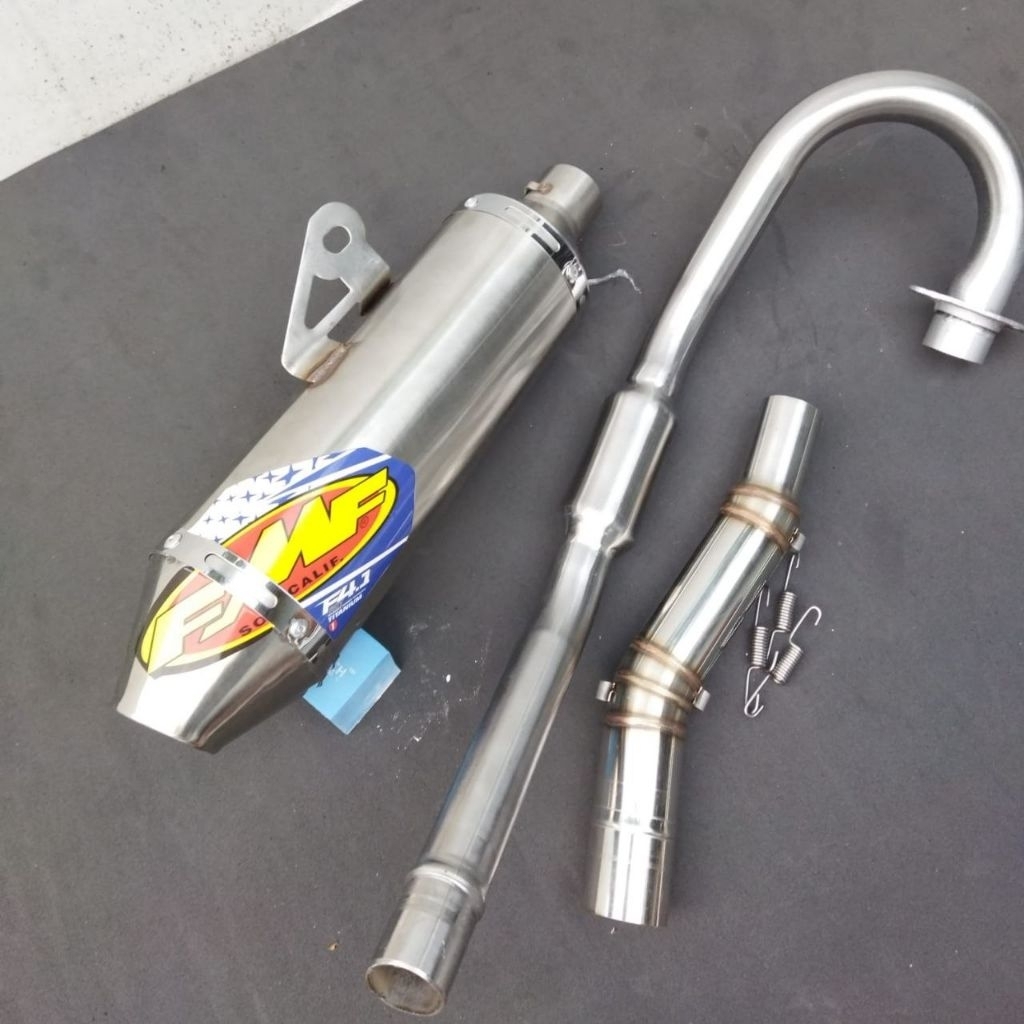 Escape FMF 1 Conjunto De Escapamento epbow Para Motocicleta Klx150 Crf150 KSR110 KSR PRO msx Crf230 Xr150 Xr200 Xtz125 D