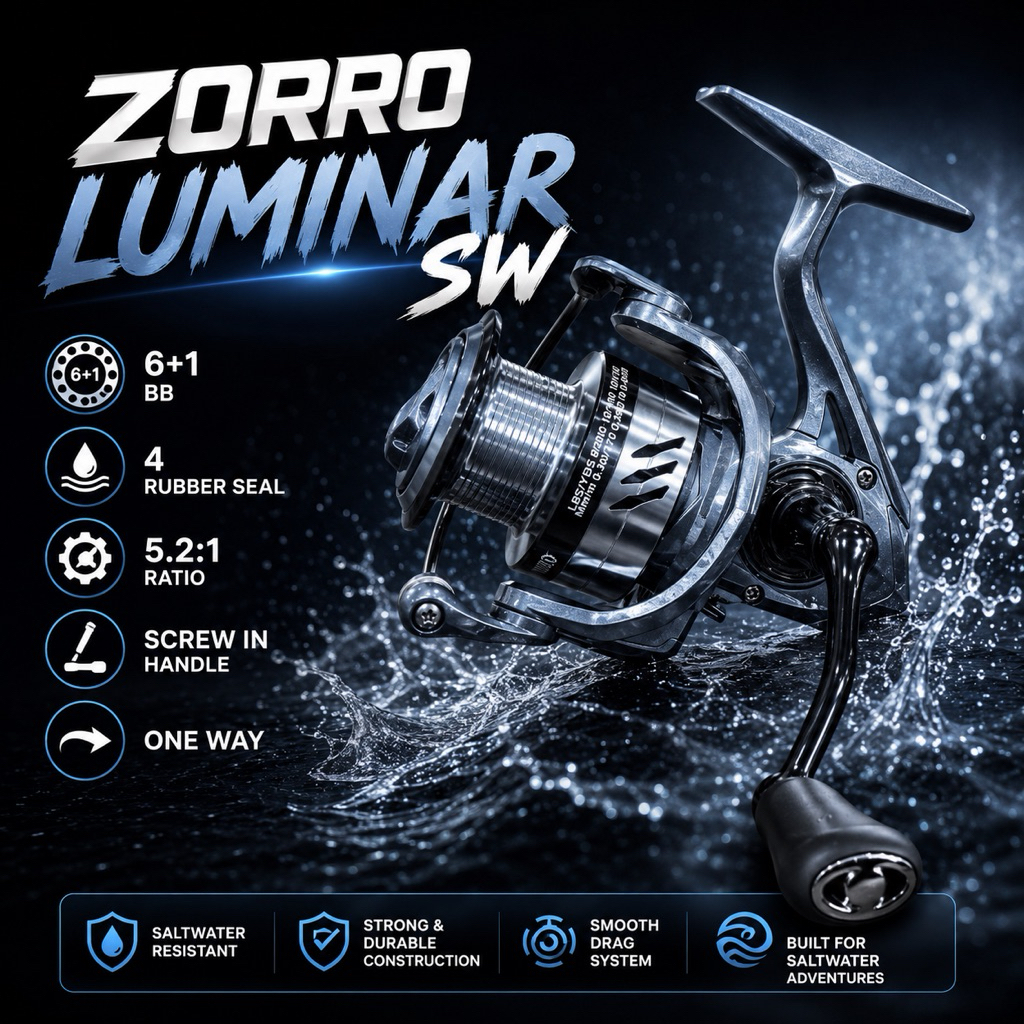 Cabo De Alimentação luminar Reel SW zorro