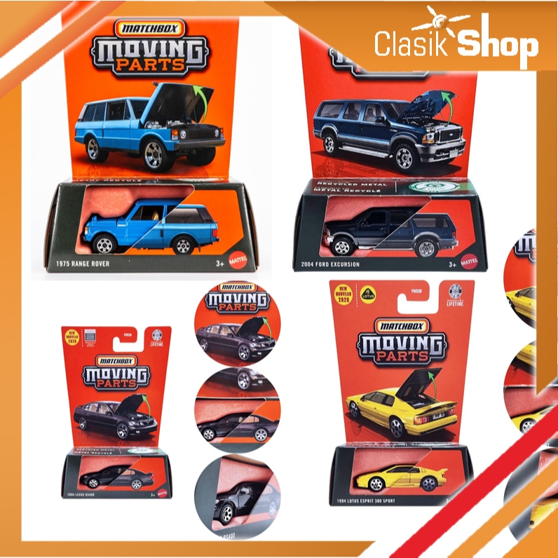 Peças Móveis Da Caixa De Fósforos 1994 LOTUS ESPRIT 300 Esporte Lesus gss400 Ford Escort Ranger Lover