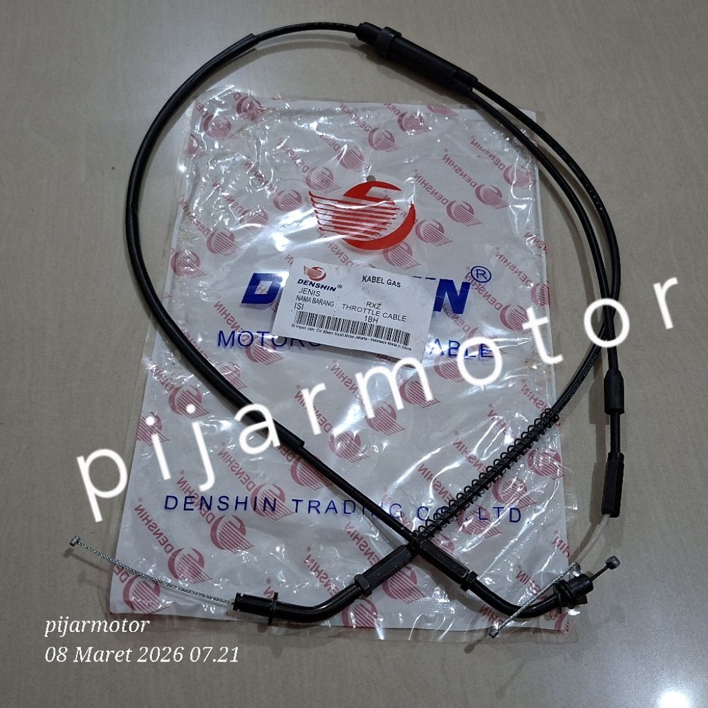 Conjunto De Cabos Cabo Do Acelerador Gás Yamaha RXZ RZR (Denshin)