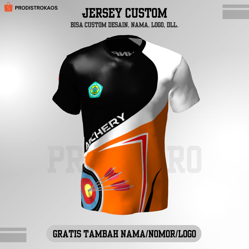 Camiseta Com Estampa Completa De Tiro Arco E Flecha Pode Ser Personalizada-14