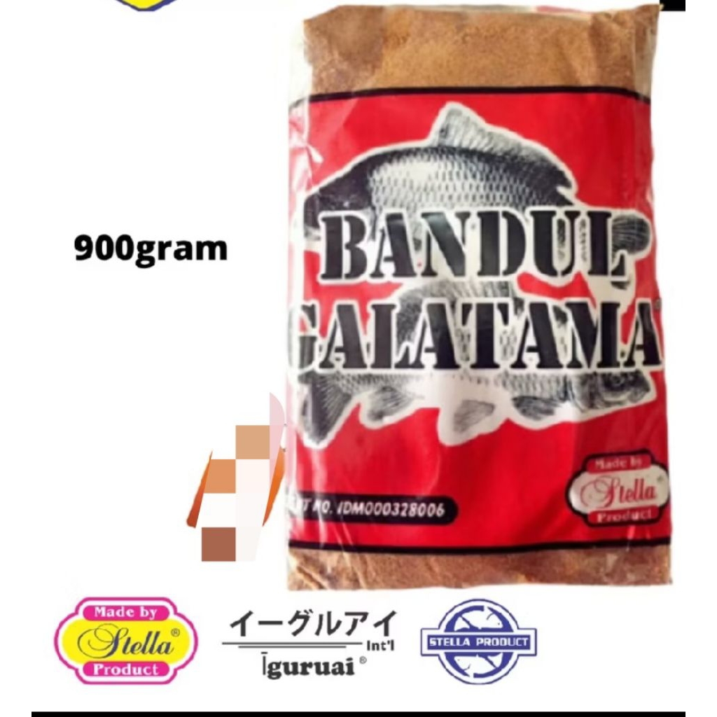 STELLA BANDUL GALATAMA pellets 900G Pelotas Polvilhadas Bommm