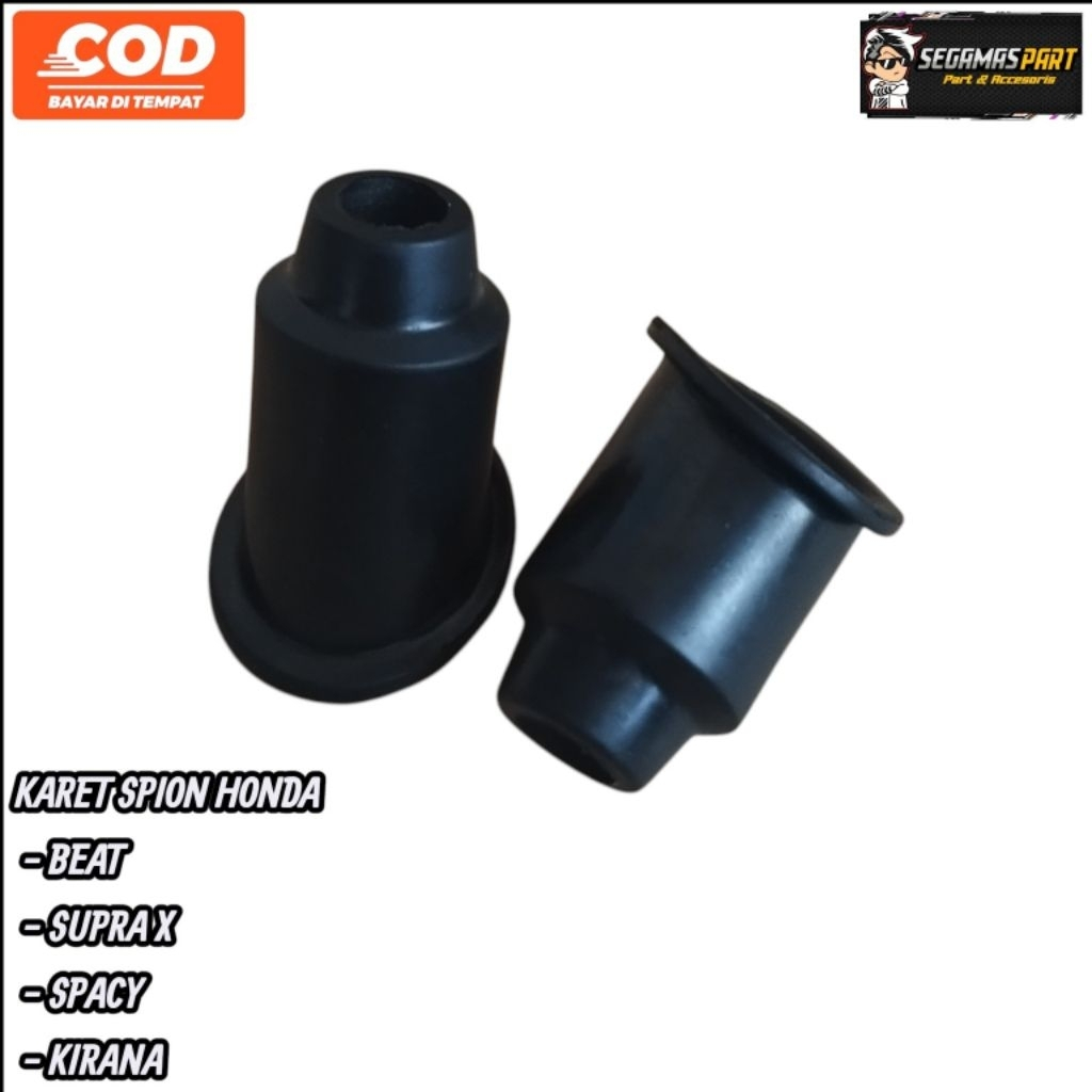 Borracha Do Espelho Retrovisor Para Honda Beat Vario 125 150 ESP Spacy Supra x 125 Karisma Par