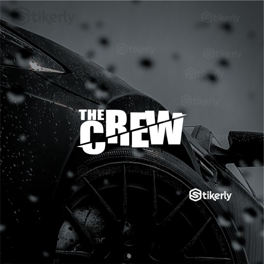 Adesivo De Corte Reflexivo THE CREW Car Motorcycle Truck