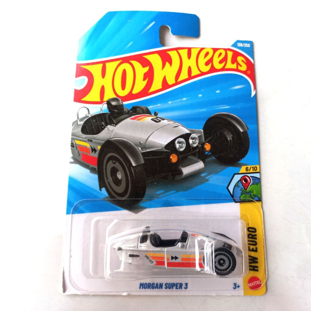 Hotwheels Morgan Super 3 Veículo Brinquedo Infantil