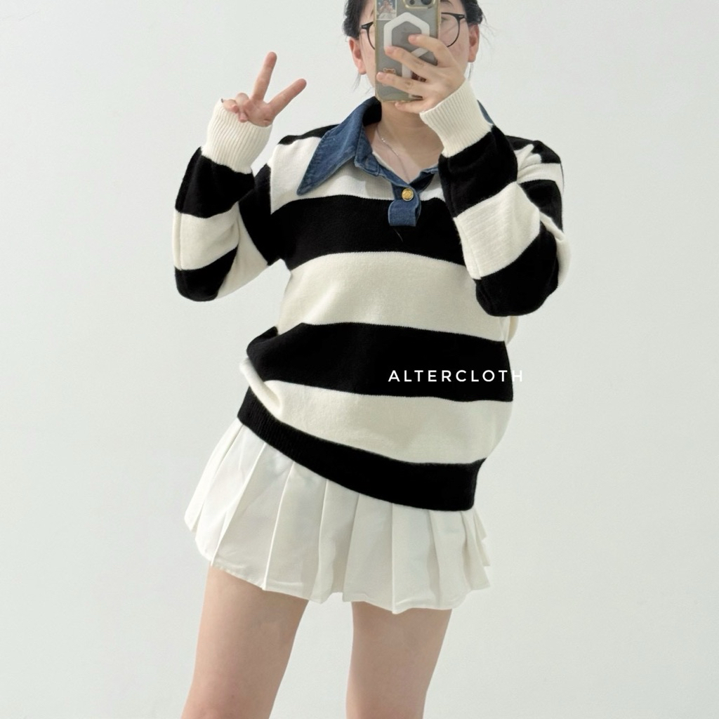 Alter.cloth-GIRU POLO TOP |