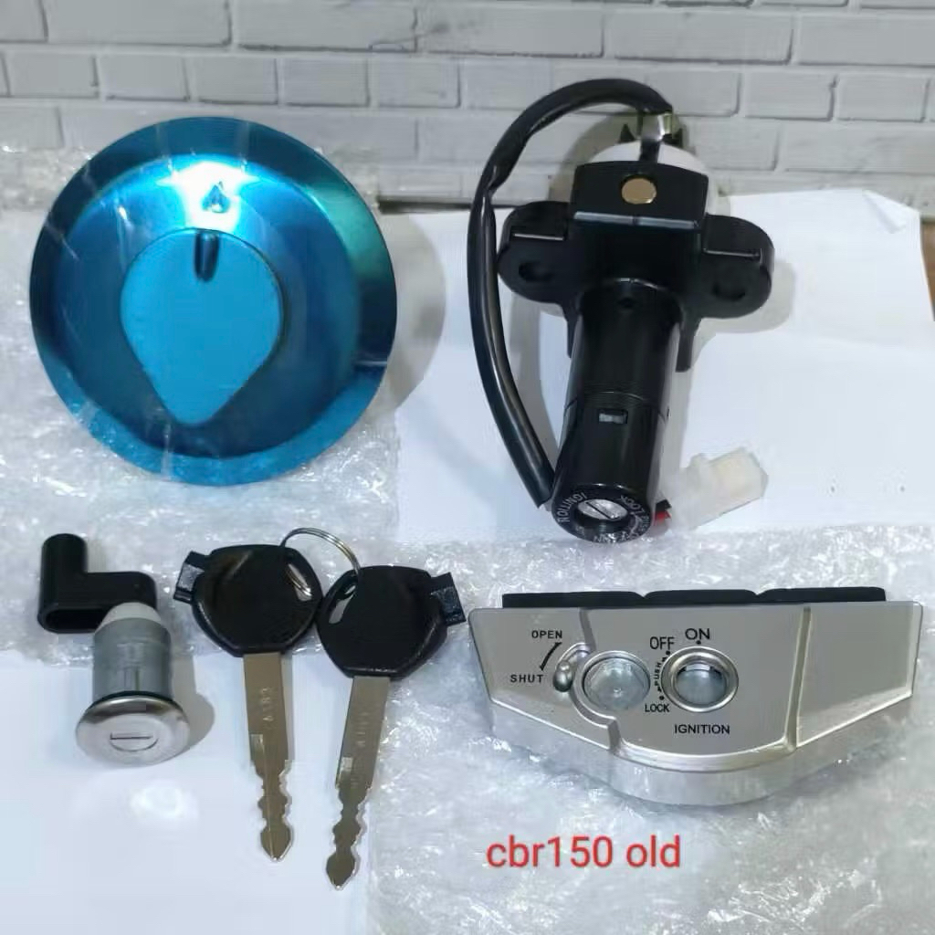 Conjunto Completo De Chave De Ignição CB150 OLD CBR 150 CB 150R 2012 BOHLAM Plus Tampa Do Tanque Trava Assento Traseiro