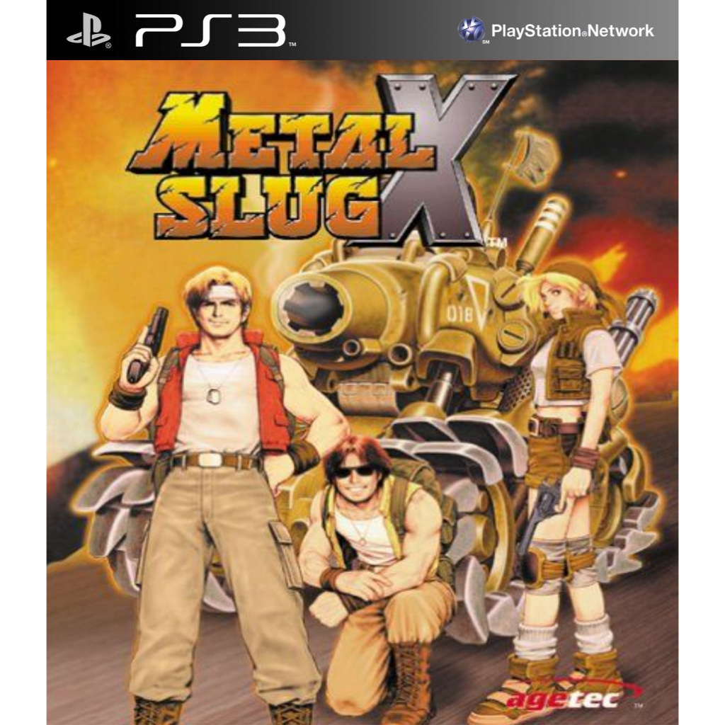 Cassete De Jogo PS3 PKG METAL SLUG X
