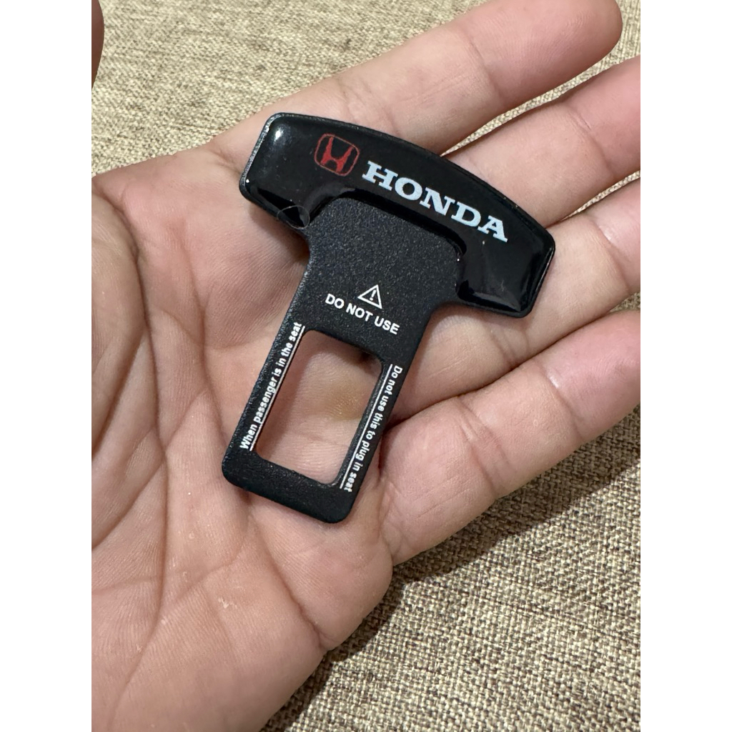 Plugue Do Cinto De Segurança Carro Buzzer Stopper Logotipo Honda