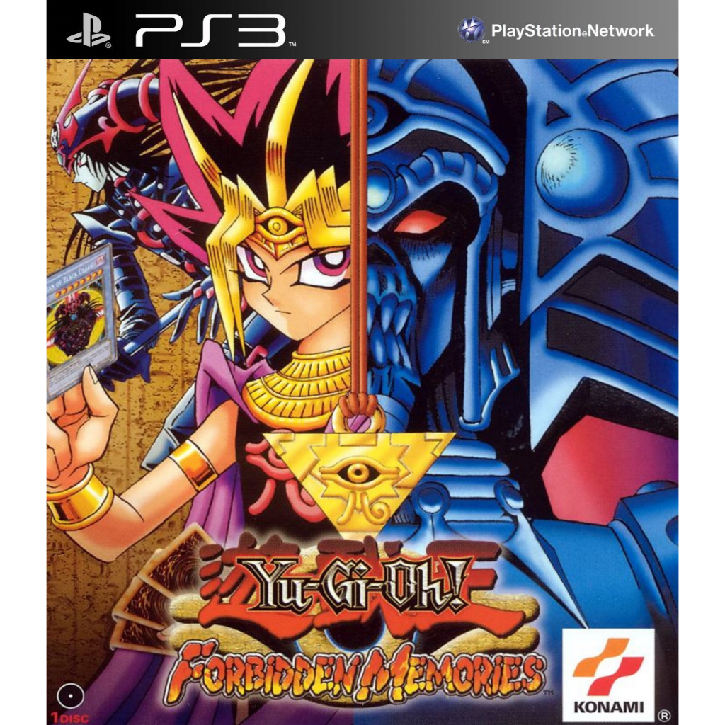 PS3 PKG YUGIOH Memórias Forbidas Jogo Cassete