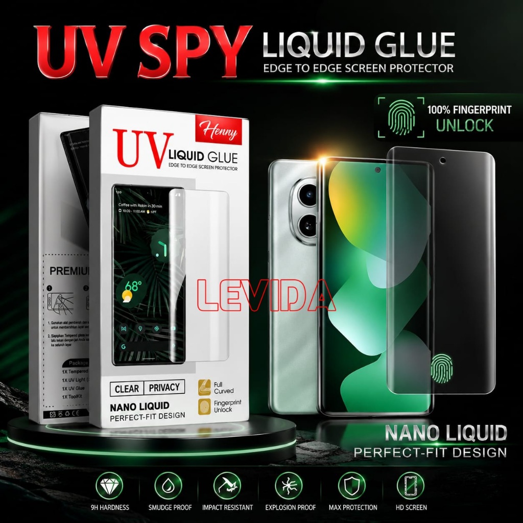 Lâmpada UV Anti-Espião De Vidro Temperado Riscos LAYAR Compatível Com Iqoo Z10 Spy Privacy TG Protetor De Tela Cheia De