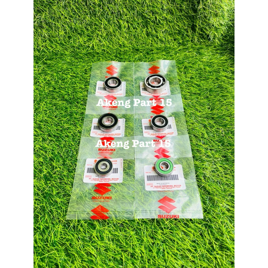 Rolamento De Relação Do Eixo Da Caixa De Engrenagens 6pcs Suzuki Nex 2 Endereço (Porca Grande 17)