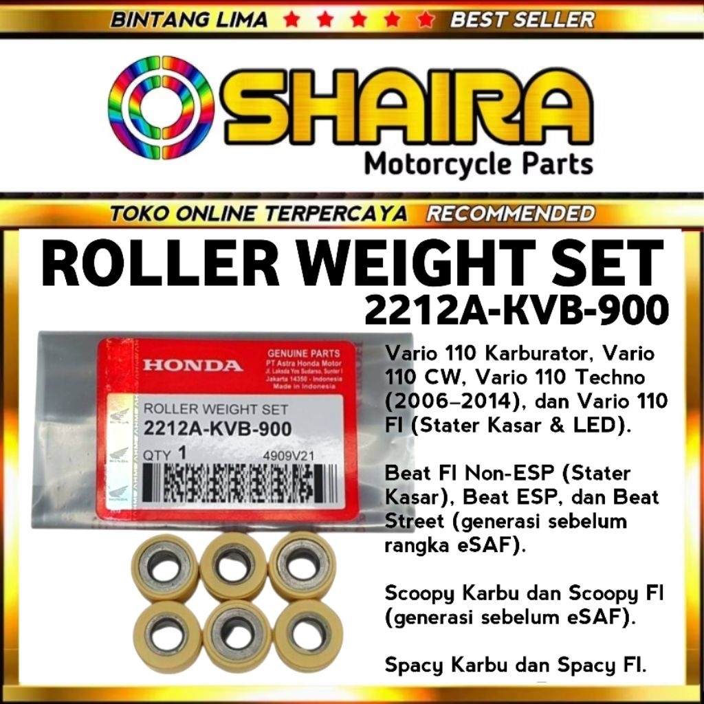 Rolo VARIO 110 Carburador/BEAT FI ROUGH STARTER/Scopy CARBON/SPACY ROLLER HONDA KVB De SCOOPY Carbono TECHNO ESP