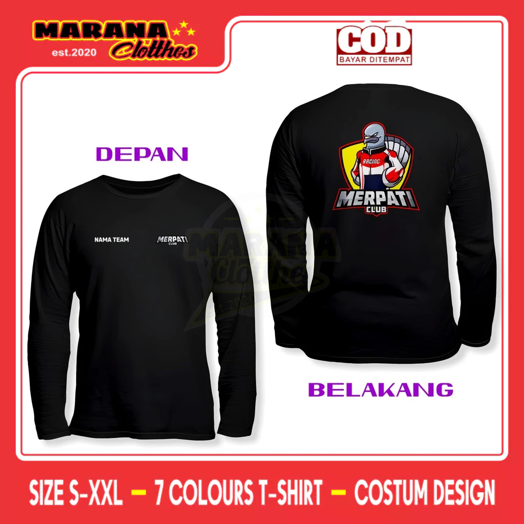 Camiseta Racing Pigeon Club Free Team DB Nome Manga Longa Distro