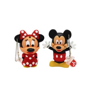 Mickey E Minnie Creative Cartoon USB 2TB Flash Silicone Fofo De Alta Velocidade OTG128GB/64GB/32GB/16GB/8GB stick Para Telefone De Computador