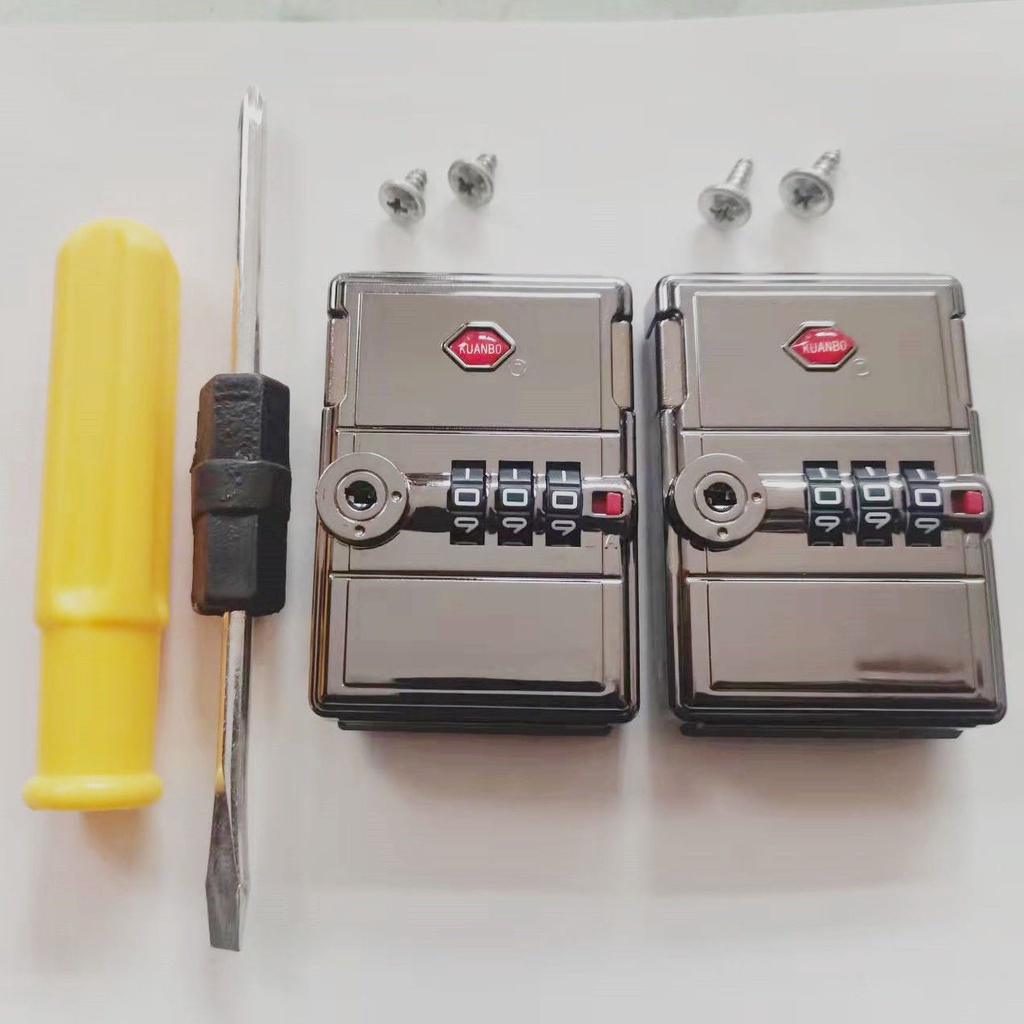 Trava Combinada De Bagagem Estrutura Em Formato Especial Acessórios Daquan Trolley Case Combination Lo