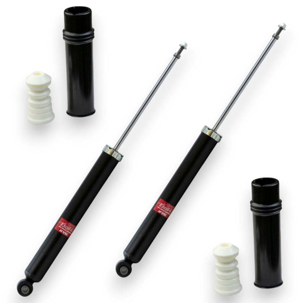 Par Amortecedor + Kit Suspensao Coifa Batente Traseiro Kyb Para Citroen C4 Pallas 2.0 2007-2013 Original Kayaba